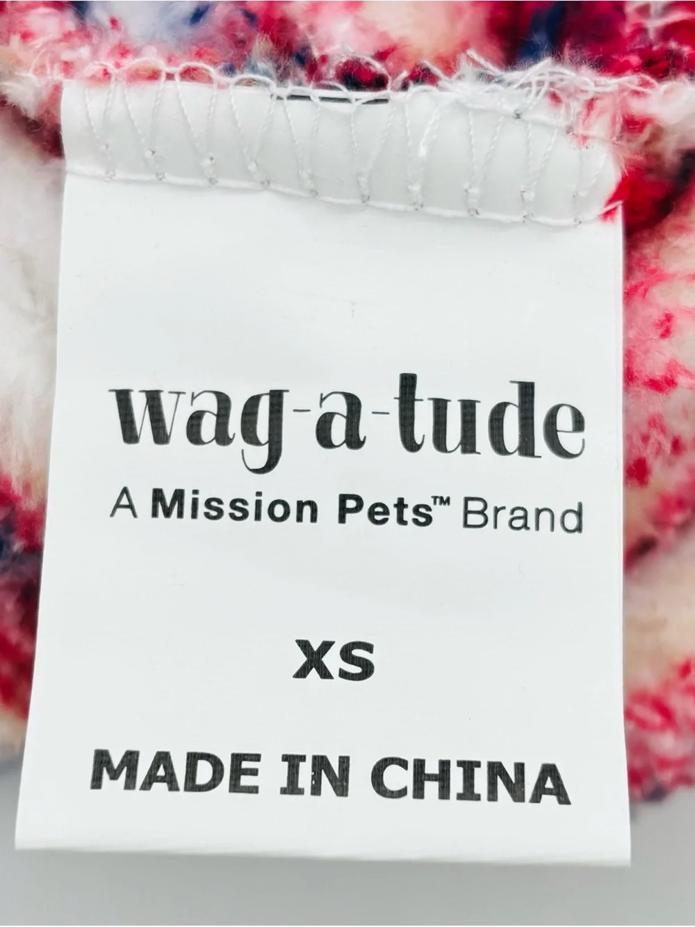 Wag A Tude Dog Pajamas XS Red Plaid Plush Hooded Pom Pom Pet Fleece Sleeper NWT